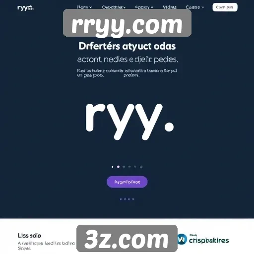 Experiência do usuário no site rryy.com em destaque