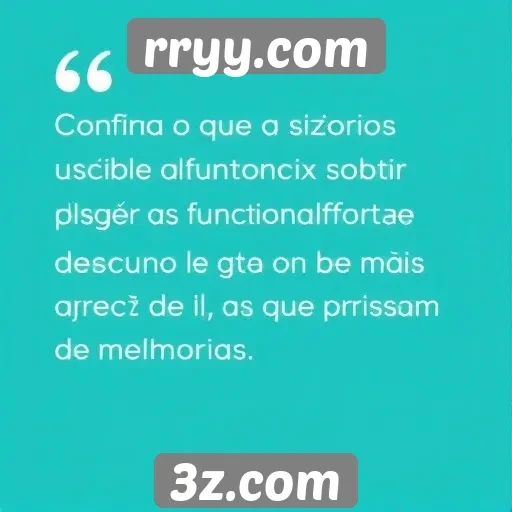 Feedback dos usuários sobre rryy.com e suas funcionalidades